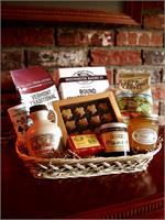 VT Gift Basket - Vermont Sugar and Spice Maple Syrup - SugarSpiceBasket