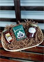 VT Gift Basket - Vermont Sugar and Spice Maple Syrup - VT Tea Time