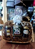 VT Gift Basket - Vermont Sugar and Spice Maple Syrup - VT Tea Time